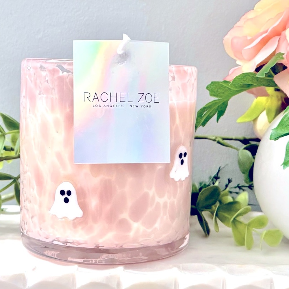 Rachel Zoe Pink Ghost Party Candle